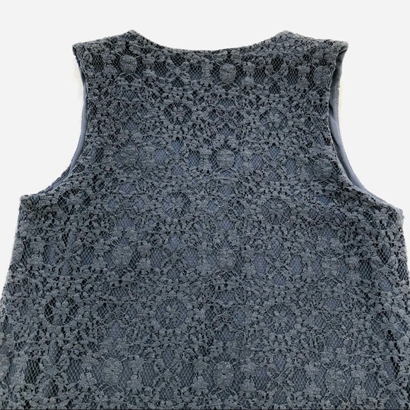 Monteau, Sleeveless Lace Mini Dress, Size XS - Picture 11 of 15